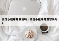 微信小程序开发快吗（微信小程序开发容易吗）