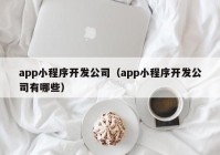 app小程序开发公司（app小程序开发公司有哪些）