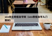 seo优化教程自学网（seo教程自学入门教材）