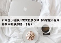 石家庄小程序开发大概多少钱（石家庄小程序开发大概多少钱一个月）